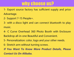 Reemplazo de motor de alta calidad con máquina de plataforma 360 para cabina de fotos aérea 360 360 cabina de fotos de cámara - Product Image 4
