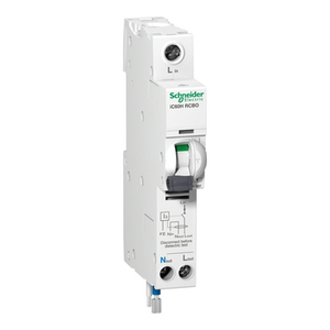 Acti9 iC60H RCBO 1P+N 20A 30mA C Curve Earth Leakage Circuit Breaker with Overload Protection 240V Safety <b>Switch</b> A9D11820 - Product Image 4