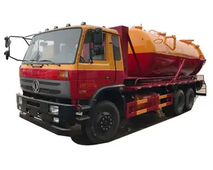 12CBM High Pressure Sewage Sucking Vacuum Suction combined jetting Truck