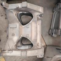 Ensemble de châssis de chariot élévateur robuste pour diverses capacités de charge, pièce moulée pour chariot élévateur diesel