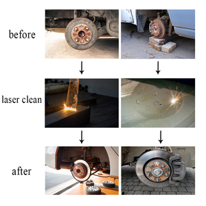 Pulze Handheld 300W-3000W Portable Fiber Laser Cleaning Machine for Wood & Stone New-Rust Removal & <b>Paint</b> Stripping - Product Image 3