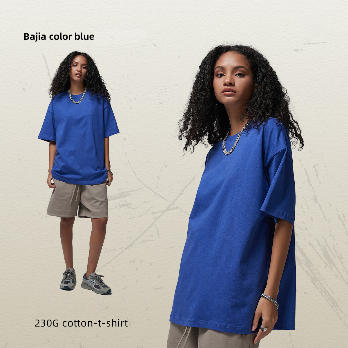 Bajia couleur bleu