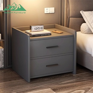 Comodino Moderno e Semplice Wayon con 2 Cassetti, Design Minimalista per Camera da Letto, Mobiletto Portaoggetti - Product Image 1