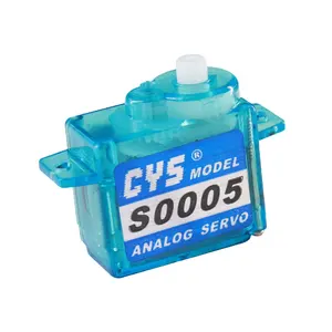 厂家直销CYS-S0005迷你diy电子玩具教育机器人汽车360度连续旋转微伺服