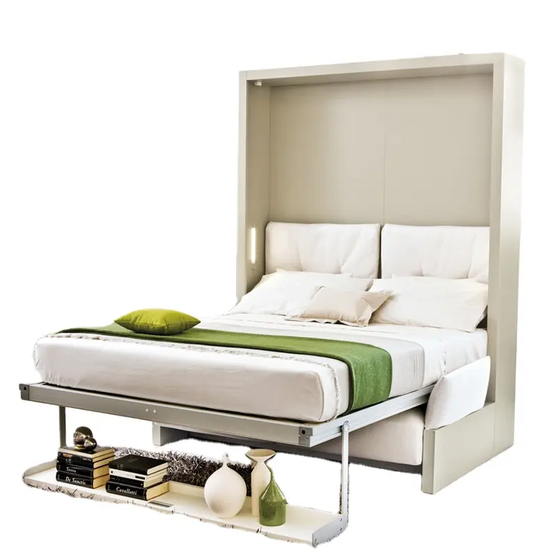 King queen size personalizado sofá dobrável Camas de parede de cama Murphy com almofadas seccionais
