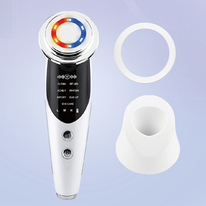 جهاز تجميل 7 في 1 قابل لإعادة الشحن جهاز تدليك للعناية بالوجه والرقبة جهاز شد الجلد - Product Image 1