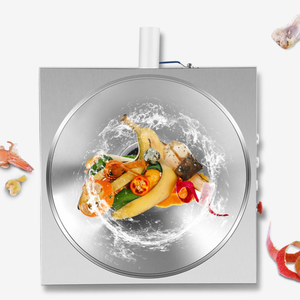 Équipement d'élimination des déchets de cuisine commerciale Élimination continue des ordures en acier inoxydable électrique Technologie de silencieux de moteur à courant alternatif - Product Image 4