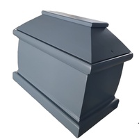 Fabricante de fábrica de suministros funerarios, urna personalizada de estilo europeo, tamaño de urna de madera personalizado y forma tallada