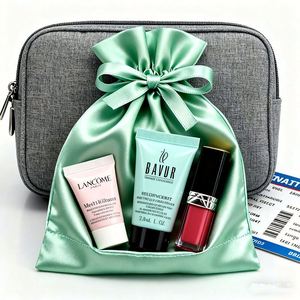 Wholesale Silk Drawstring Eco-Friendly Bag for & Business Promotions Packaging Canvas Soap Pouch - Product Image 3