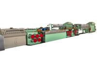 Nouvelle machine de production de sangles PET à vis unique, à coût réduit, avec contrôle PLC pour une utilisation automatique multifonctionnelle et axée sur la rentabilité