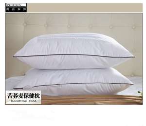 <span class=keywords><strong>Kit</strong></span> de Ropa de Cama Xinsilu con Almohada de Trigo Sarraceno Blanco para Dormir, 55x85/60x90CM, para Hoteles - Product Image 2