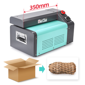 350 mm Aircosan fábrica profesional usada Mini trituradora de cartón corrugado embalaje de papel reemplazo de la máquina de envoltura de burbujas - Product Image 1