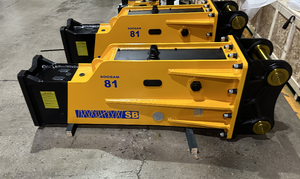 Martillo hidráulico Soosan SB81 para excavadora de 20 toneladas PC200, rompedor de rocas - Product Image 3