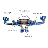 Sistema de Escape Catback de Titanio KYOSTAR para Porsche 911 992 GT3 4.0T 2021+