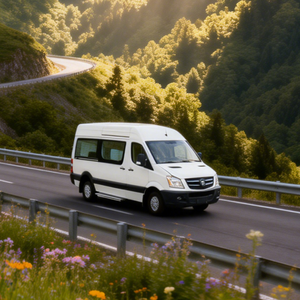 รถบัสไฟฟ้า 19 ที่นั่ง รถโค้ชพลังงานใหม่ขนาดเล็ก พร้อมเกียร์อัตโนมัติ สำหรับพวงมาลัยซ้าย - Product Image 3