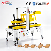 Machine automatique de scellage de cartons MH-FJ-3A, fermeur de boîtes, plieuse de rabats pour ligne d'emballage alimentaire, de boissons et pharmaceutique