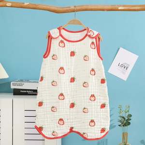 Gigoteuse pour bébé en coton mousseline respirante et douce pour l'été, 0,5 Tog, pour nouveau-né et tout-petit - Product Image 2