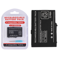 Batterie rechargeable au lithium-ion 2000mAh pour kit d'accessoires de jeu Nintendo DS Lite avec batteries de remplacement NDSL