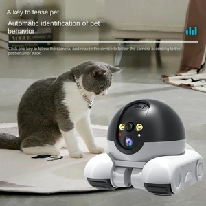 Bidirectional Dialogue Motion Detection Dog Cat Baby Elderly Surveillance <b>Security</b> CCTV <b>Wireless</b> PTZ 360 Robot Baby Pet <b>Camera</b> - Product Image 2