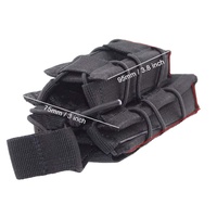 Pochette molle en polyester imperméable personnalisée en gros Porte-revues tactique de randonnée en plein air de petite taille Mode unisexe