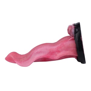YOCY Silicone Tongue <b>Dildo</b> Dog Wolf Tongue Alien Massage Wand Vagina Clitoris G Spot Anal Stimulator Anal <b>Dildo</b> for Women Men - Product Image 4