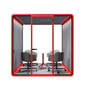 Cabina Acustica Mobile per Studio Musicale, <span class=keywords><strong>Pratica</strong></span> di Pianoforte/Batteria, Cabina Insonorizzata per Registrazione/Cabina Silenziosa per Casa - Product Image 2