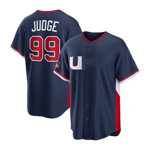 Nueva Camiseta de Béisbol de EE. UU. 2026 para Hombre, 99 Aaron Judge, 24 Bryce Harper, 30 Skenes, Bordada, Transpirable, Venta al Por Mayor - Product Image 2
