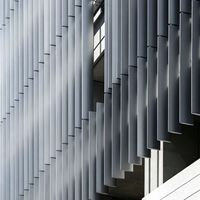 Volet pare-soleil extérieur en aluminium durable, léger, résistant à la chaleur, à économie d'énergie, pour la ventilation et la décoration des murs