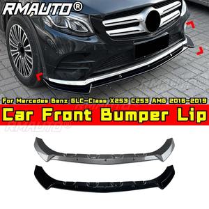 <b>Car</b> Front Bumper Splitter <b>Diffuser</b> Spoiler Guard Body Kit <b>For</b> Mercedes Benz GLC-Class X253 C253 AMG 2016-2019 <b>Car</b> Accessories - Product Image 1