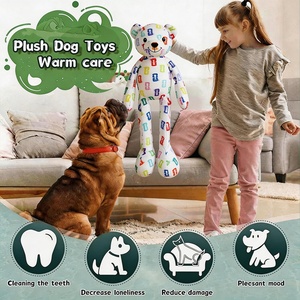 Juguete Oficial de la Copa <span class=keywords><strong>Mundial</strong></span> FIFA 2026, Oso de Peluche Grande y Acogedor de 50 cm, Juguete de Peluche para Perros con Sonido y Logotipo de la FIFA Completamente Impreso - Product Image 4