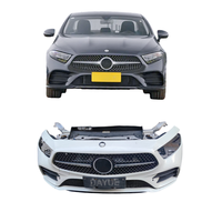 Parachoques delantero usado original para Mercedes Benz CLS serie W257 2020-2021, kit de carrocería de coche con rejilla de segunda mano