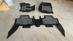 Les fabricants de tapis antidérapant pour voiture en cuir PVC imperméable tapis de sol de luxe 7D - Product Image 4