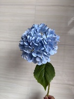 Pasokan Pabrik Bunga Hydrangea Lateks 168 Kelopak Bunga Hydrangea Buatan Sentuhan Alami untuk Dijual