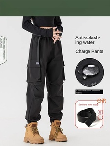 <span class=keywords><strong>Pantaloni</strong></span> Softshell in Poliestere Foderati in Pile per <span class=keywords><strong>Uomo</strong></span> e Donna, Stile Giapponese, per Sport, Tempo Libero e Alpinismo, Elasticizzati - Product Image 6