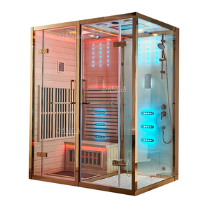 Cabine de <span class=keywords><strong>douche</strong></span> <span class=keywords><strong>Sauna</strong></span> <span class=keywords><strong>Hammam</strong></span> Saunas <span class=keywords><strong>Hammam</strong></span> Mini <span class=keywords><strong>Sauna</strong></span> Infrarouge Maison <span class=keywords><strong>Hammam</strong></span> Kits Puertas De Cedro Extérieur - Product Image 1