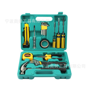16 Piece Household Tool Set 8016B Hard Case Hand Tools For Home Maintenance Repair Gift - Product Image 1