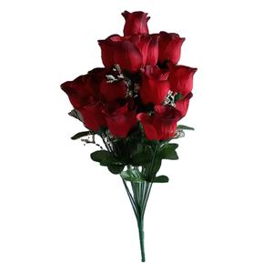 Распродажа, 20 "X 18 цветов, бутон розы, искусственные цветы, дешевые цветы для дома, свадьбы, декоративные цветы, Лидер продаж, розовые украшения - Product Image 1