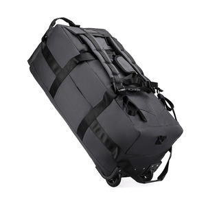 Expandable Water Resistant Polyester Large Capacity Folding Travel <b>Backpack</b> Multi Functional Luggage Shoulder Bag With card slot - Product Image 1