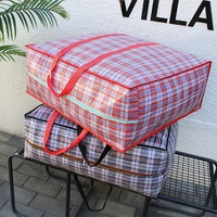 OEM Personnalisé Réutilisable Stratifié PP Tissé Grand Sac À Provisions pour Maison mobile Emballage