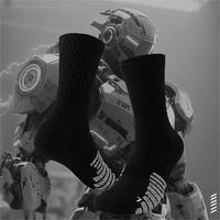 Chaussettes de sport professionnelles pour hommes, montantes, de basketball, sans couture, antibactériennes, pour la vente en gros