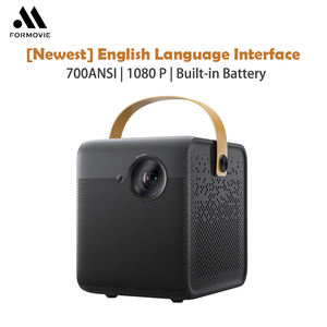 Want forfilm Dice — Mini <span class=keywords><strong>projecteur</strong></span> Tv 3D intelligent <span class=keywords><strong>Led</strong></span>, 700 Lumens Ansi, avec <span class=keywords><strong>batterie</strong></span>, pour l'extérieur, 1080 px - Product Image 3