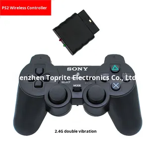 <b>PS2</b> Wireless Game <b>Controller</b> 1:1 With 2.4G and Dual Vibration Includes Packaging <b>PS2</b>-1:1 Wireless 2.4G Dual Vibration <b>PS2</b> Contro - Product Image 3