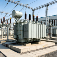 Transformateur de puissance triphasé immergé dans l'huile S18-8000/110 8MVA 110kV 50/60Hz haute tension pour postes de transformation