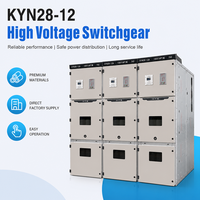 Appareillage mobile métallique KYN28 12 kV à haute sécurité avec coffret personnalisé pour la distribution électrique municipale