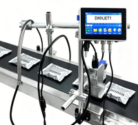 Imprimante jet d'encre thermique industrielle à séchage rapide, machine de codage automatique TIJ pour cartes, étiquettes plastiques et dates d'expiration – Offre Spéciale