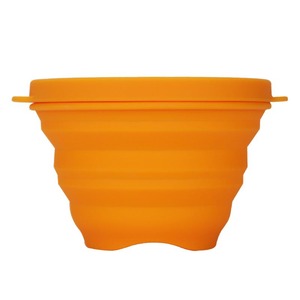 Bol pliable en silicone pour le <span class=keywords><strong>camping</strong></span> en plein air avec design rétractable, boîte à lunch de voyage - Product Image 3