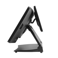 15 дюймов Windows 10 Pos система питания все в одном настольный сенсорный экран кассовый аппарат Pos система терминал для ресторана