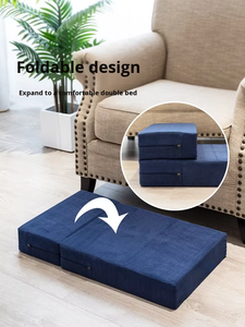 Escaliers pliables, lavables, antidérapants, modernes, en mousse à mémoire de forme pour animaux de compagnie, pour les lits <span class=keywords><strong>des</strong></span> chats et <span class=keywords><strong>des</strong></span> <span class=keywords><strong>chiens</strong></span> - Product Image 3