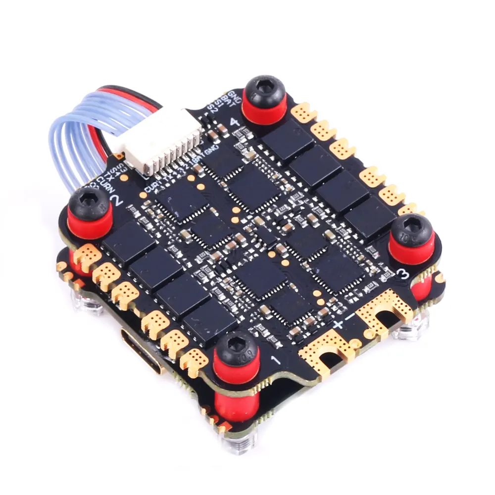 Skystars F722 HD PRO F7 HD3 + KO60 1 4 en 1 3-6S ESC BLheli32 128K DShot 600 4 en 1 ESC pila de vuelo para VTC Fpv Racing Drone