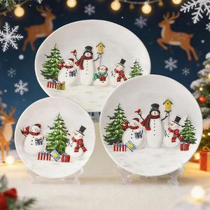 Christmas Dinnerware Set with Christmas Dinner Plate Set, Christmas Cup, Christmas Plates, Christmas Dinner Set, <b>Mugs</b> - Product Image 5
